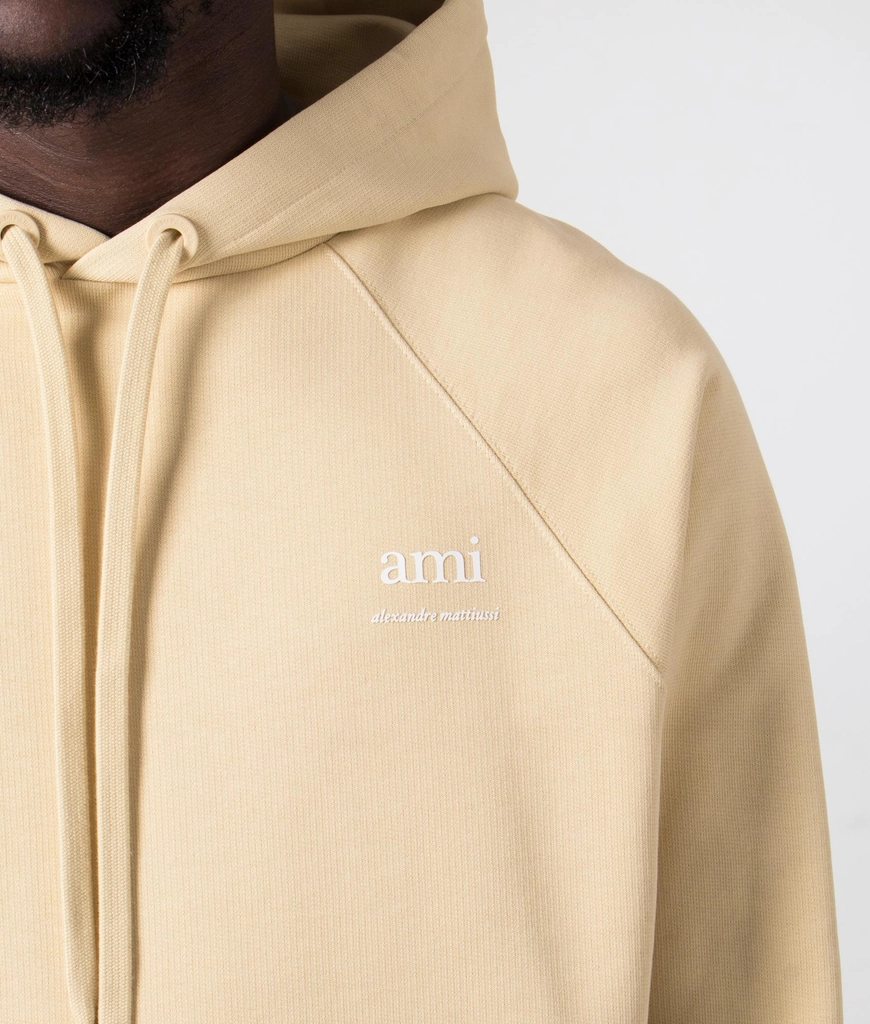 AMI Paris Mens  De Coeur Loopback Hoodie